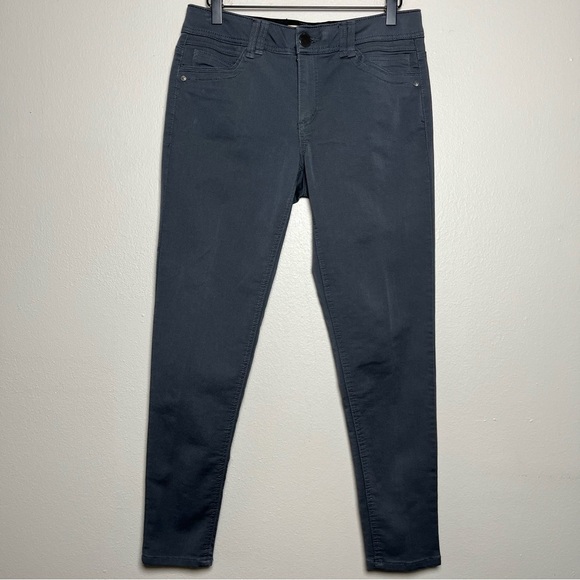 Democracy Women Ab Solution Jeans 6 Gray Skinny Low Rise Stretch‎ - Picture 1 of 7